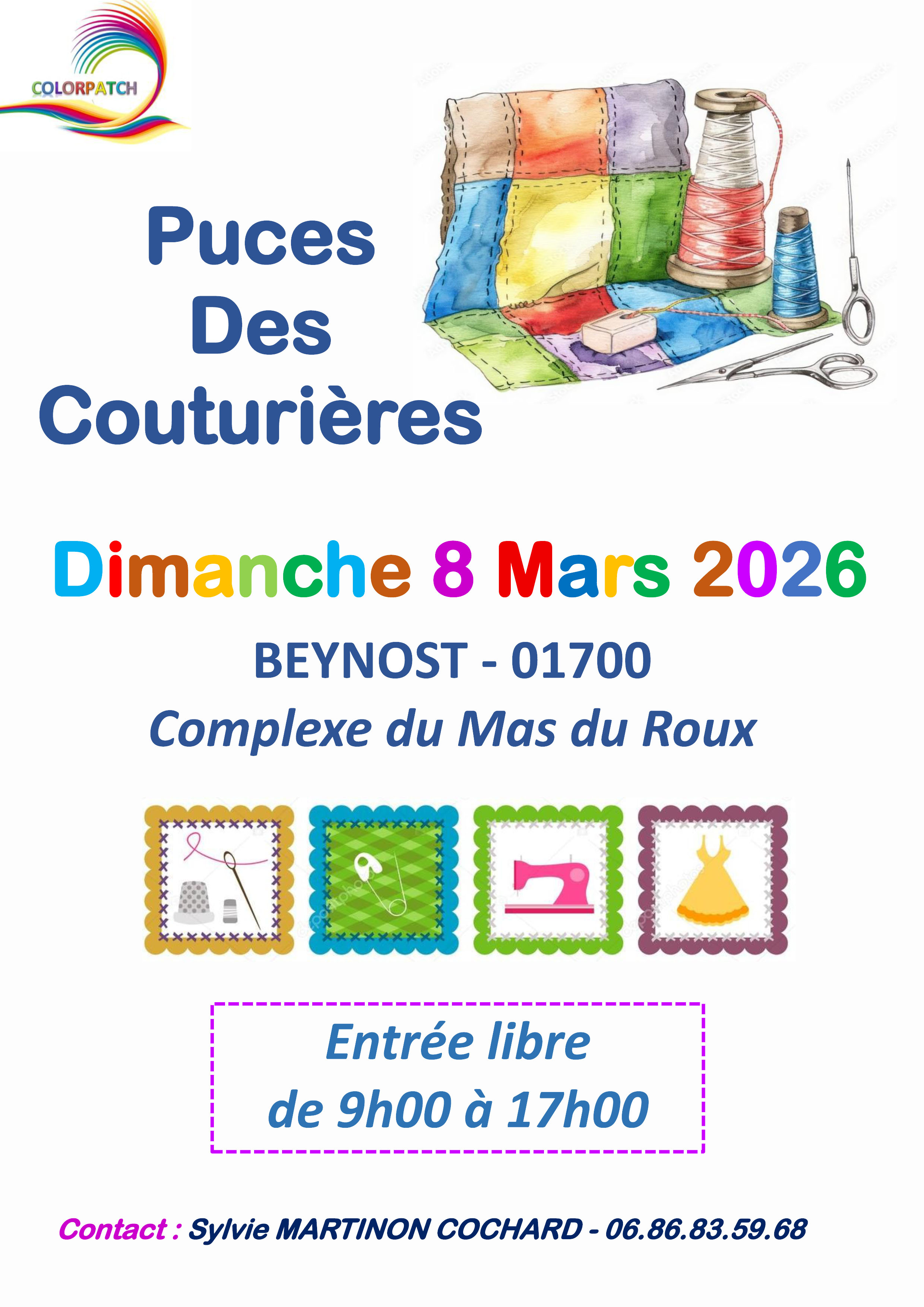 affiche puces Beynost